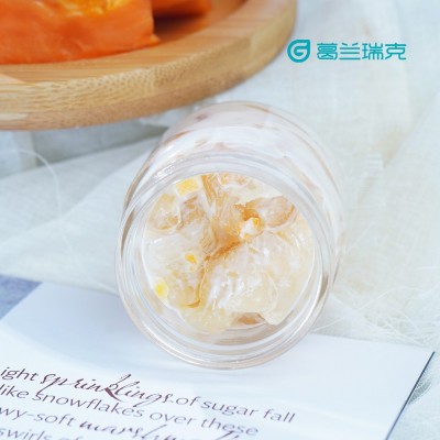 葛兰瑞克官方鲜炖纯奶花胶栈牛奶鱼胶冻杨枝甘露奶冻玫瑰荔 枝样品图2