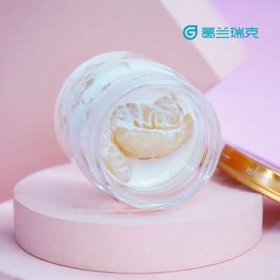 葛兰瑞克官方鲜炖纯奶花胶栈牛奶鱼胶冻杨枝甘露奶冻玫瑰荔 枝样品图3