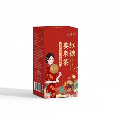 红糖姜茶红枣桂圆枸杞水姜糖黑糖姜枣茶图4
