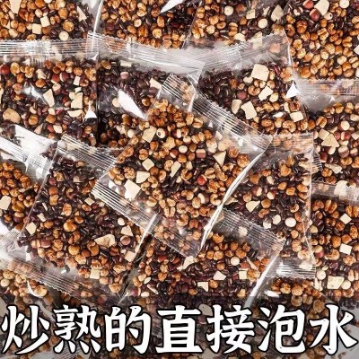 炒红豆薏米茯苓芡实茶麦麸炒熟赤小豆薏米代用茶独立包装图3