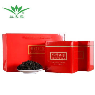 三尖露祁门红茶红香螺礼盒装散装茶叶批发原产地图4