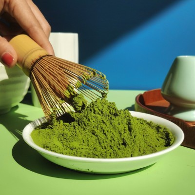 100克抹茶粉 商用食品烘焙蛋糕茶道绿茶饮品冲调粉抹茶原料厂家图4