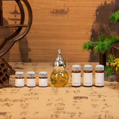 身体按摩精油套盒开背发热药油美容院专用肩颈调理养生套盒批发图4