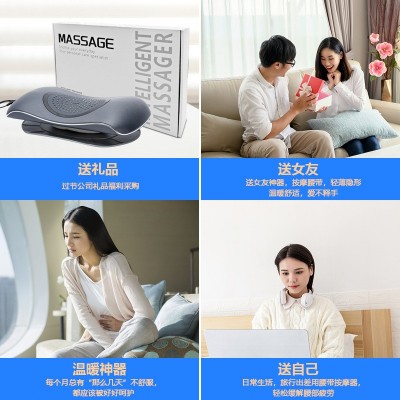 腰部按摩器腰椎牵引仪红光背部热敷气囊定时腰椎按摩器腰椎按摩枕图4