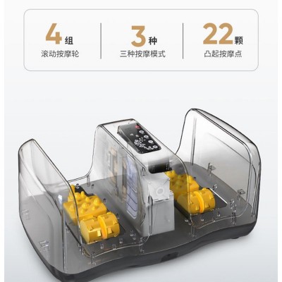 厂货足疗机全自动气囊包裹美足宝脚底滚轮加热足部按摩器跨境礼品图3