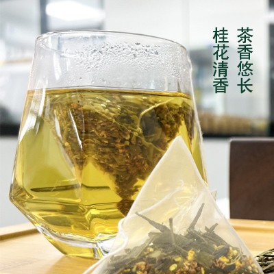 金秋茶饮 大翔桂花龙井三角茶包 厂家直发 定zhi 商务用茶图3