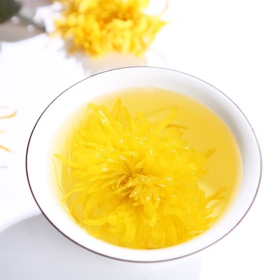 菊花茶金丝皇菊黄菊一朵一杯大菊花枸杞茶胎菊黄山贡菊花草茶茶叶图5