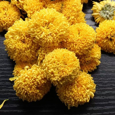 菊花茶徽州皇菊婺源黄山级贡菊散装花茶大枸杞胎菊金银花贡菊茶叶图3