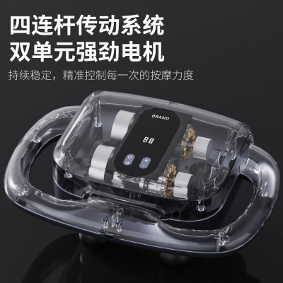 六头筋膜枪腰背深层高频震动肌肉大面积按摩放松全身按摩器图3