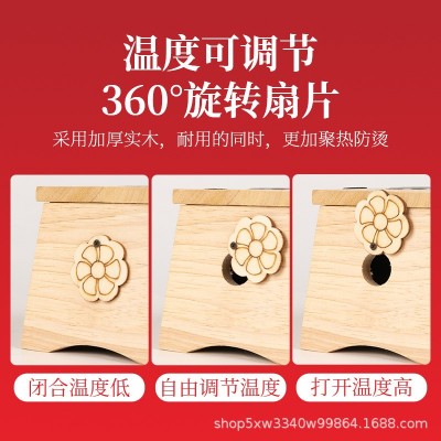 艾灸盒腰椎间盘艾灸器腹部随身灸家用全身图3