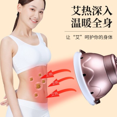 抖音同款艾灸盒艾美灸三针家用腰腹部随身灸美容院艾柱熏 盒宫廷灸图3