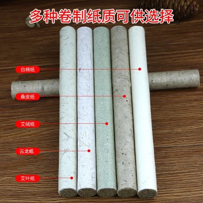 艾条艾灸手工蕲艾条艾灸条三年陈蕲艾蕲州李氏真艾厂家批发直供图2