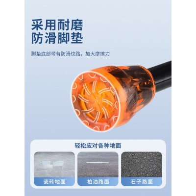 超艺腋下双拐铝合金防滑肘拐折叠伸缩反光助行康复可调节拐杖代发图4