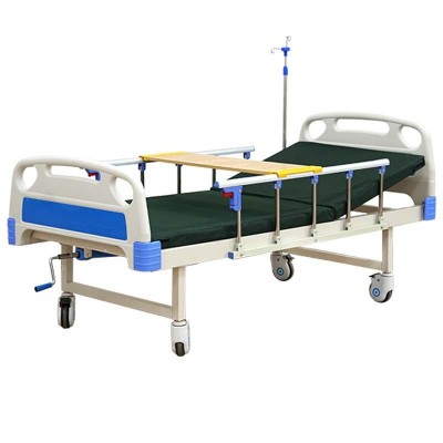 护理床单双摇养老院医院病床多功能医疗床手动起背加固适老化病床图3