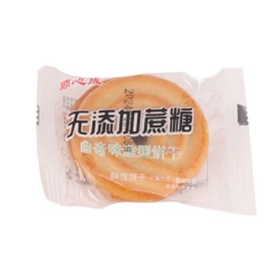 顺心成无添加蔗糖曲奇味造型饼干独立包装办公休闲零食整箱批发图5