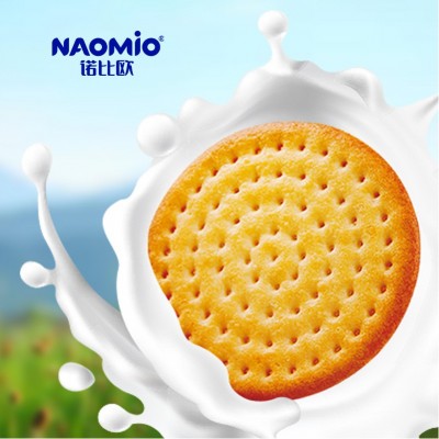 诺比欧牛乳大饼奶香浓溢营养代餐饼干礼盒装图3