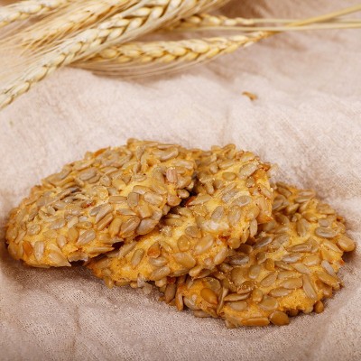 定制小汪糕点瓜子圈传统糕点小吃零食办公室解馋糕点瓜子圈批发图2