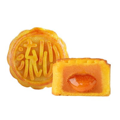 流心奶黄月饼 中秋月饼贴牌定制厂家中秋礼品月 饼散装图5