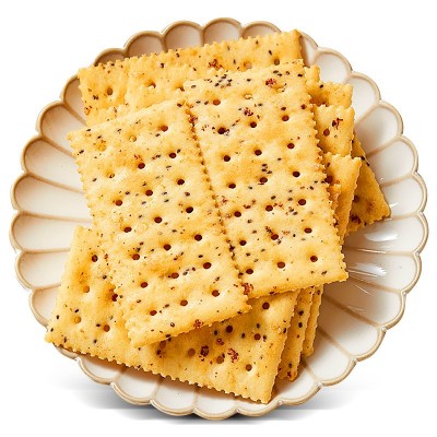 趣园黑松露火腿苏打饼干藜麦奇亚籽风味黄油饼干OEM贴牌定制代加图5