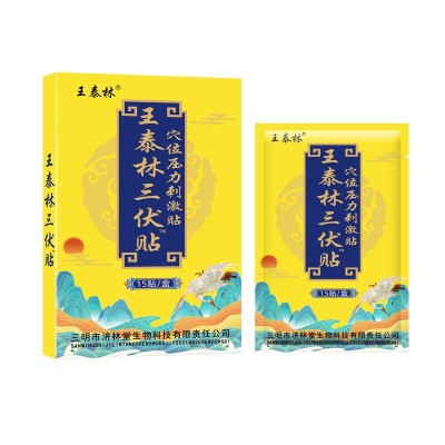 王泰林三伏贴穴位膏药贴三九贴跑江湖会销地摊货电商社区一件代发图5