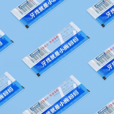 小鹿妈妈单支独立包装牙线家庭装牙签线细滑随身便携盒超细牙线棒图4
