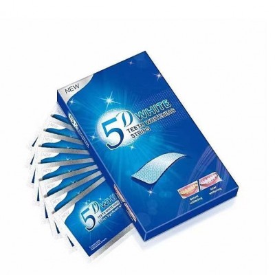 5D WHITE牙贴亮白牙贴牙齿亮白贴美牙贴炫白5D牙贴亮白条图4