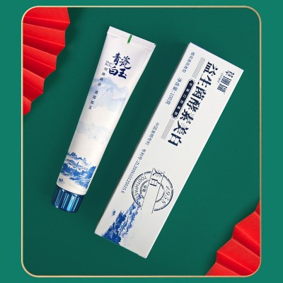 草珊瑚一件起批青瓷白玉小苏打牙膏益生菌儿童青少年牙膏图2