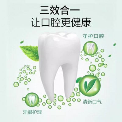草珊瑚228克精品中药牙膏90g厂家直批超大实惠家庭装冰爽留兰香型图4