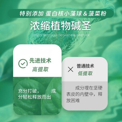 【碱益多青梅若叶压片糖果】菠菜青梅蛋白核小球藻图2