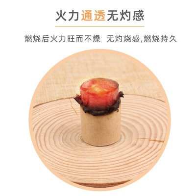 十年陈艾柱 加粗加长艾绒柱盒装54粒金艾柱批发 艾条艾柱艾绒图3