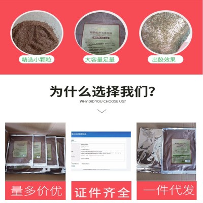 天然海藻面膜小颗粒大量批发美容院纯海藻颗粒面膜补水散袋装原料图3