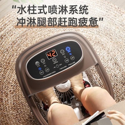 南极人足浴盆电动按摩家用全自动恒温泡脚桶高深过小腿加热洗脚盆图4
