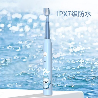 儿童闪光款电动牙刷5-10岁软毛充电式IPX7防水厂家直销批 发可定制图4