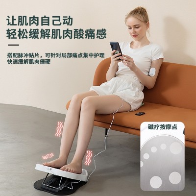 多功能加热足疗机 ems低频脉冲足底按摩器热灸脚底穴位足部 按摩仪图3