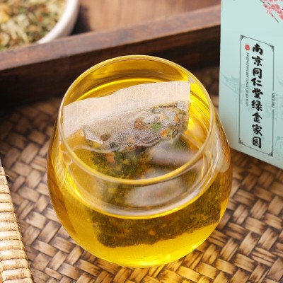 南京同仁堂金银花草本三清茶成人告别口臭养生组合茶工厂一件代发图2