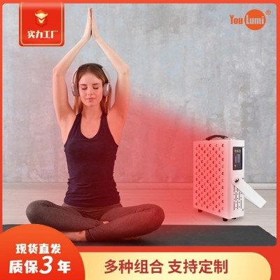 新亚马逊爆款led美容灯远红外线理疗灯660nm850nm立式红光理疗灯图3