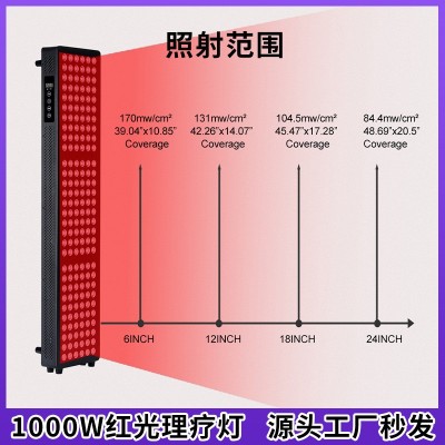欧美现货亚马逊Temu爆款led红光蓝光祛痘美黑容红外理疗灯图3