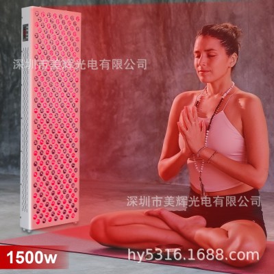 亚马逊热卖款 红光红外烤灯 LED红外灯 1500W 大排灯 红光灯图2