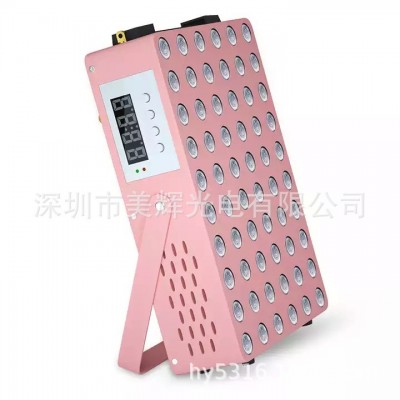 便携式红光美、美容大排灯 300W 新品粉色热款led红外线照射图5