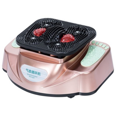 海量健螺旋养生气血循环机 理疗足底按摩器振动加热家用足疗机图5