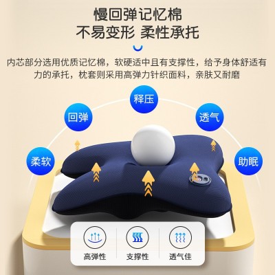 腰背按摩器按摩抱枕靠垫多功能车载全身颈椎腰椎背部按摩仪按摩枕图3