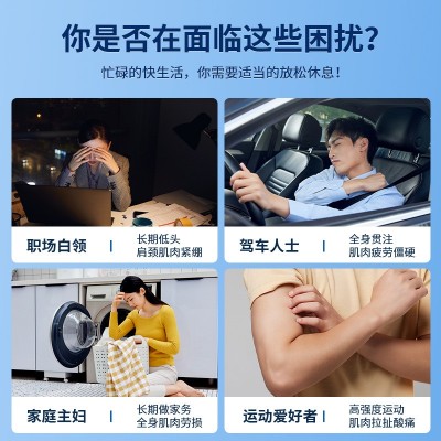 跨境专供TENS&EMS按摩器 经络理疗仪按摩贴 中低频数 码按摩仪礼品图3