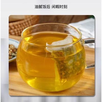 网红代发脂流茶油切大肚茶现货速发玫瑰冬瓜荷叶袋泡花茶流脂油走图3