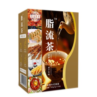 网红代发脂流茶油切大肚茶现货速发玫瑰冬瓜荷叶袋泡花茶流脂油走图5