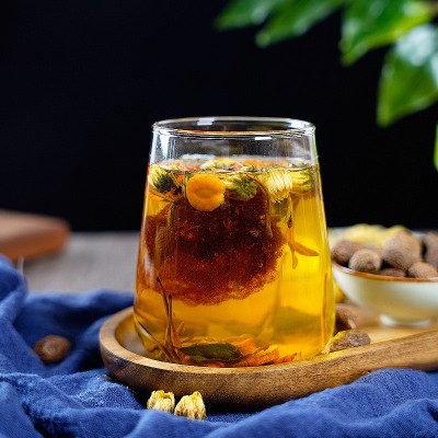 金银花胖大海罗汉枇杷茶 罗汉果枇杷叶清润组合花草茶代养生茶菊图3