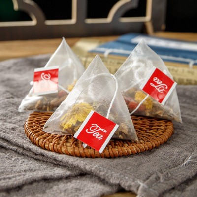 南京同仁堂菊花决明子茶三角包金银花枸杞组合袋泡代用茶厂家批发图2