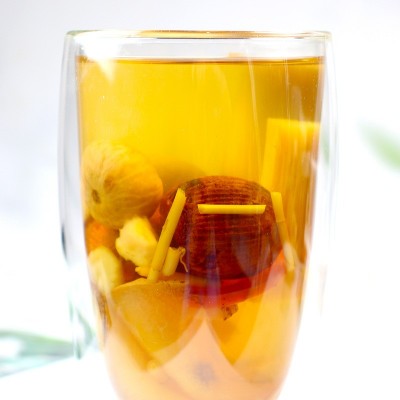 竹蔗茅根马蹄汤 养生汤水甘蔗无花果120g梨干茶胡萝卜干 竹蔗茅根图4