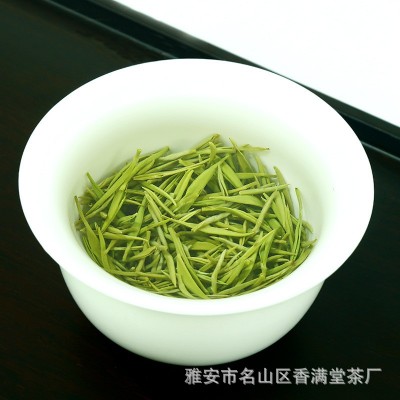 知茶人绿茶毛尖茶叶2023新茶四川蒙顶山浓香型高山毛峰散装500g图4