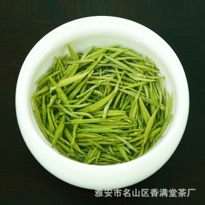 知茶人绿茶毛尖茶叶2023新茶四川蒙顶山浓香型高山毛峰散装500g图3