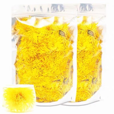 散装批发金丝皇菊 黄山金丝黄菊婺源黄菊一朵一杯金丝菊图5